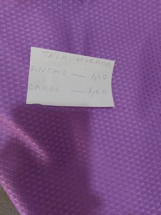 Fallera Tela Huertana Morada