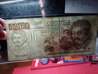 Banconota 100.000 Lire Repubblica Italiana