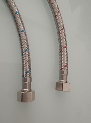 2 latiguillos conexión grifo Rousseau nuevos