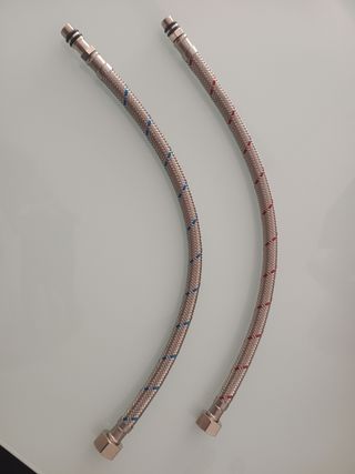 2 latiguillos conexión grifo Rousseau nuevos