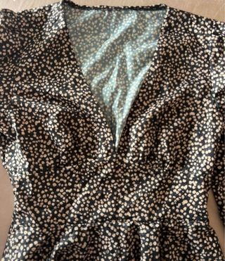 Blusa estampada manga larga