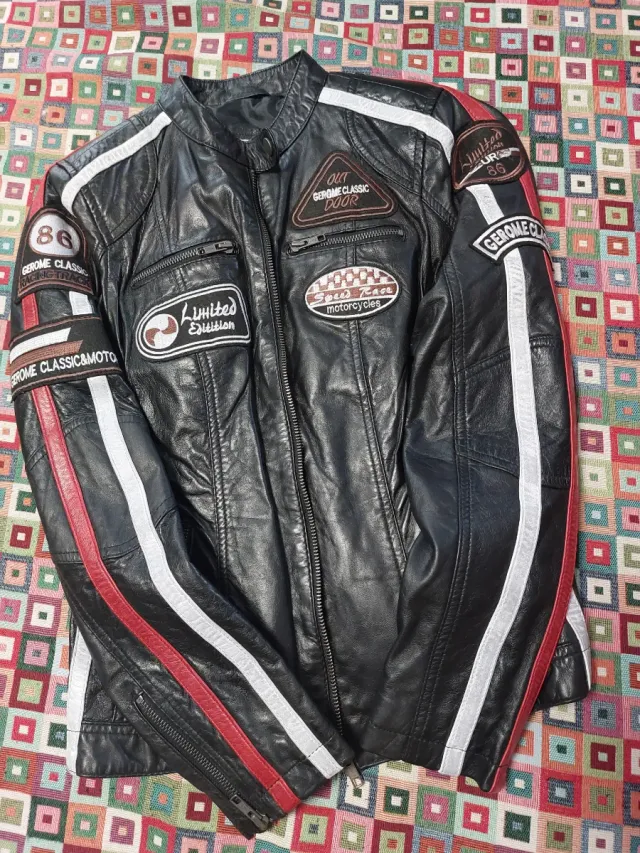 Chaqueta Biker Piel Gerome