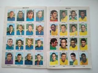 Álbum Mundial México 1970 Fher Completo