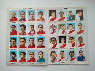 Álbum Mundial México 1970 Fher Completo