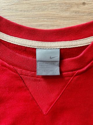 Felpa Nike vintage rossa XL