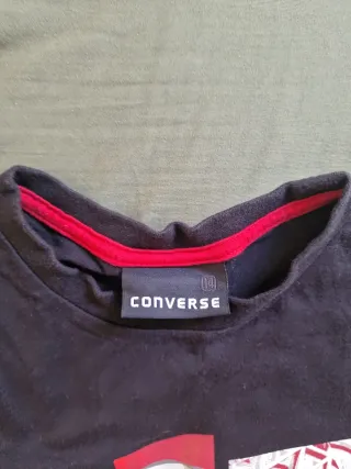 Camiseta Manga Larga Converse Estampada