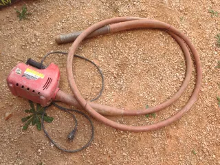 Vibrador hormigón + manguera