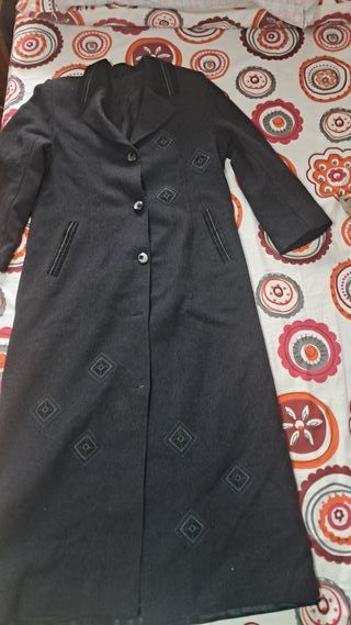 Gabardina de lana forrada