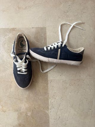 Zapatillas El Ganso Azul Marino y Blanco