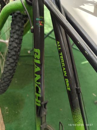 Bicicleta Bianchi Verde ligera
