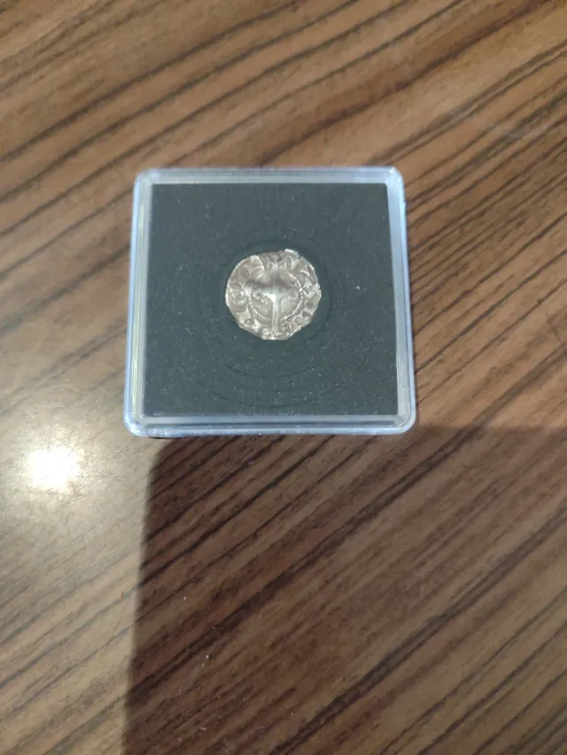 1 DINERO JAIME I, VALENCIA, PLATA VELLON, MBC