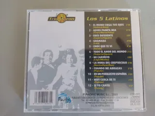 2 CDs Los 5 Latinos - Los que Triunfaron