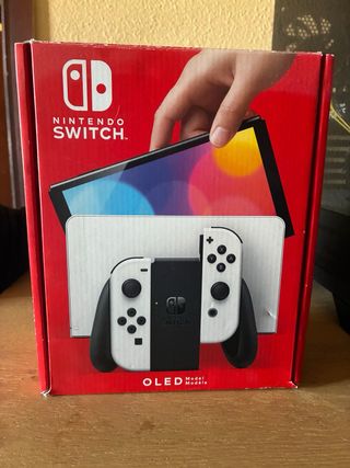 Nintendo Switch OLED + Mario Odyssey – Como nueva