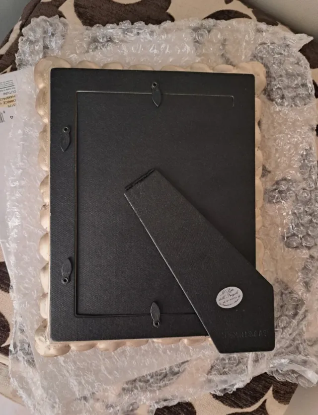 Cornice Henriette decorata fiori oro