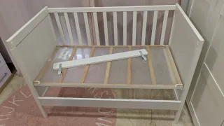 Cuna Sundvik blanca (tipo colecho)