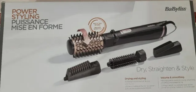 Cepillo Moldeador Giratorio BaByliss Negro