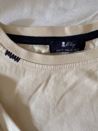 Camiseta El Pulpo Manga Larga Talla 12 niño