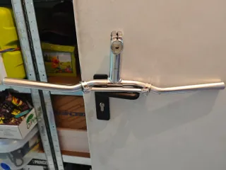 Manillar aluminio doble altura 55cm