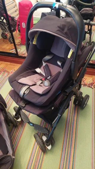 Pack Bebé: Cochecito, Silla y Capazo