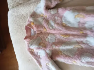 Pijama Bebé Shein Nuvem Rosa