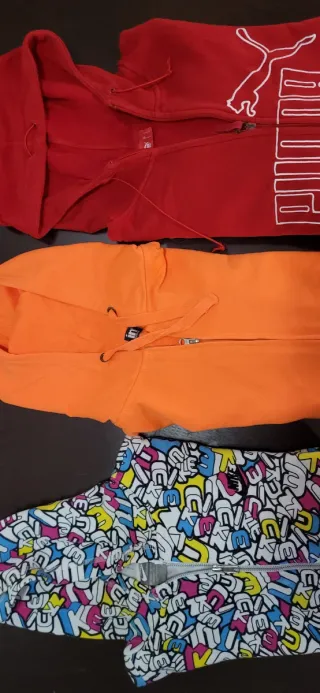 Lote 3 sudaderas (2 marca, 1 regalo)