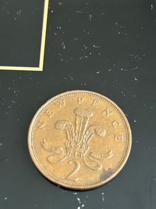 Moneda Antigua New Pence 2p