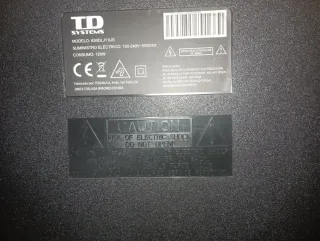 Televisión TD SYSTEMS Negra. 50 p
