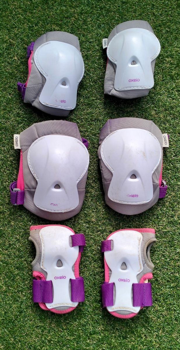 Patines Oxelo Talla 35-38 + Casco + Protecciones