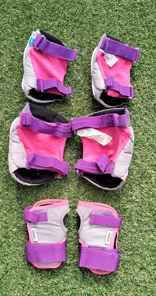 Patines Oxelo Talla 35-38 + Casco + Protecciones