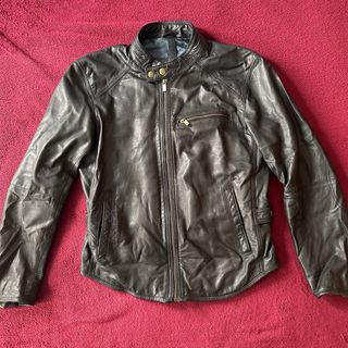 Cazadora Cuero Massimo Dutti Talla M