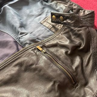 Cazadora Cuero Massimo Dutti Talla M