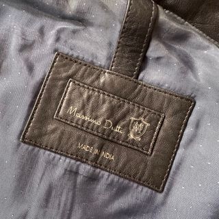 Cazadora Cuero Massimo Dutti Talla M