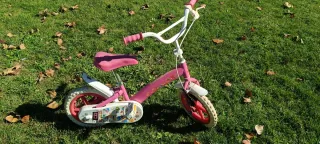 Bicicleta infantil rosa