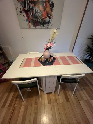 Mesa de comedor extensible