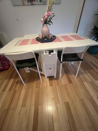 Mesa de comedor extensible
