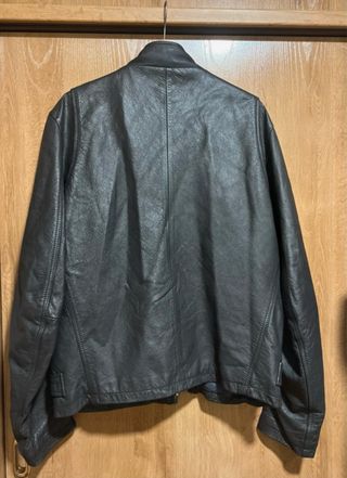 Cazadora de cuero G-Star RAW Negra