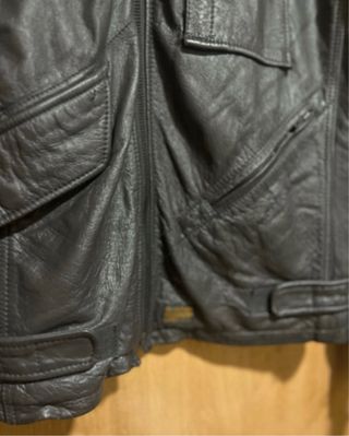 Cazadora de cuero G-Star RAW Negra
