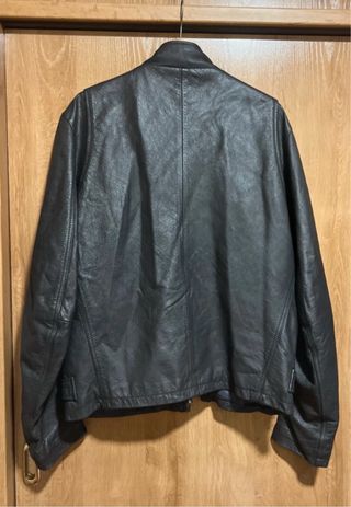 Cazadora de cuero G-Star RAW Negra