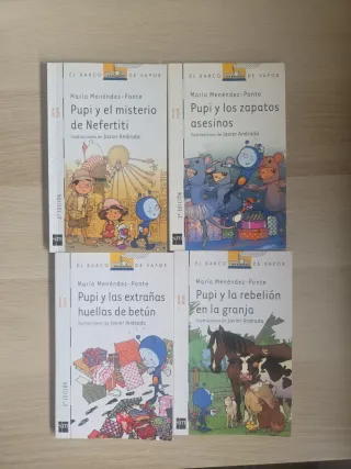 Pupi y las extrañas huellas de betún