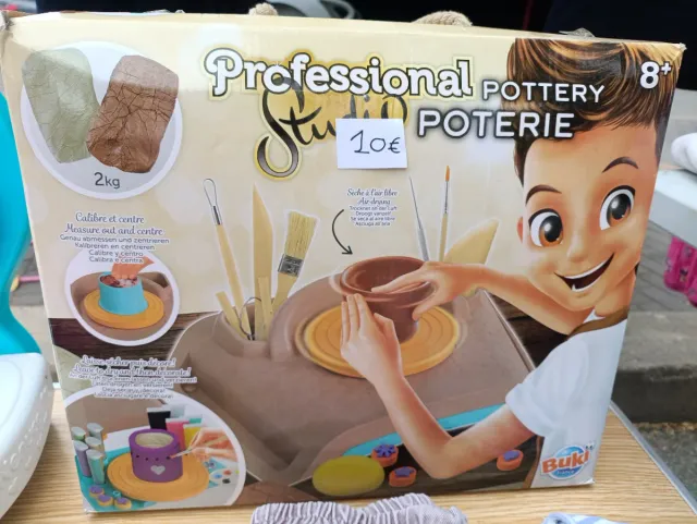 Set de arcilla Buki Professional Pottery Studio