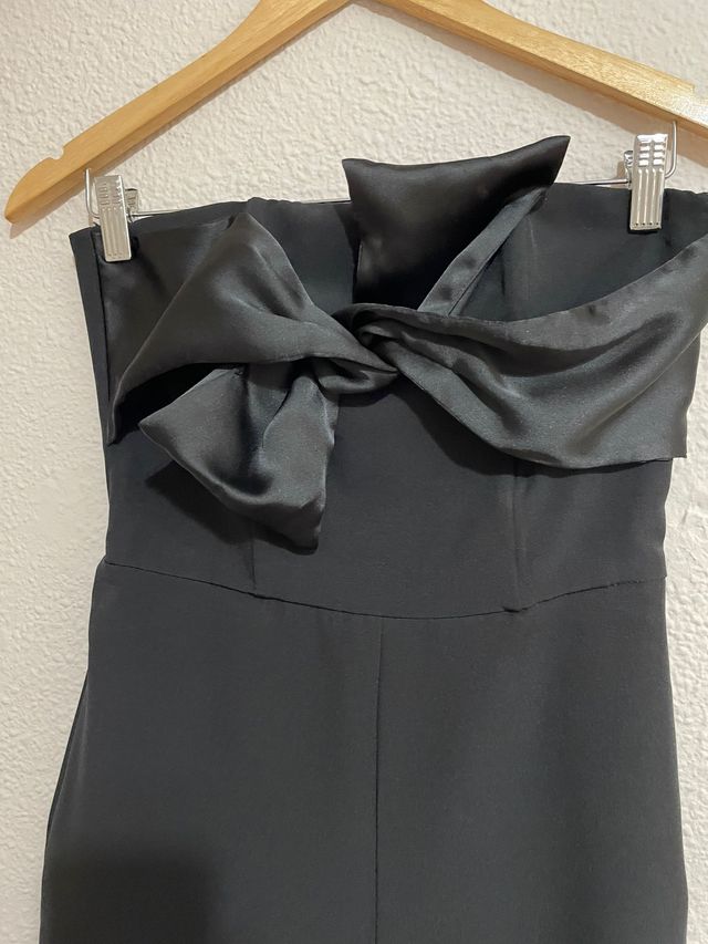 Mono Mango Negro Talla M