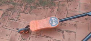 Dos Patinetes plegables dobles infantiles naranjas