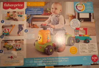 Trattore per il mercato agricolo 4 in 1 Fisher-Price
