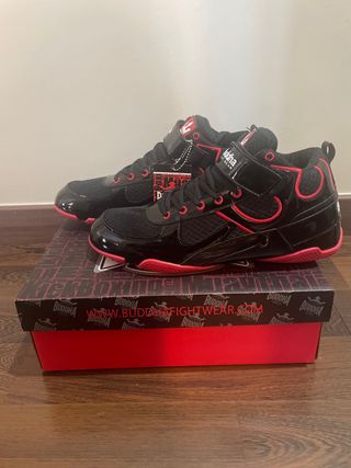 Zapatillas Buddha Boxeo/MMA Negras y Rojas
