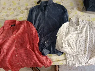 Lote 3 Camisas Hombre
Talla S /38 