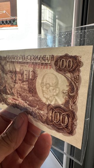 Billete 100 pesetas 1970 El Banco de España