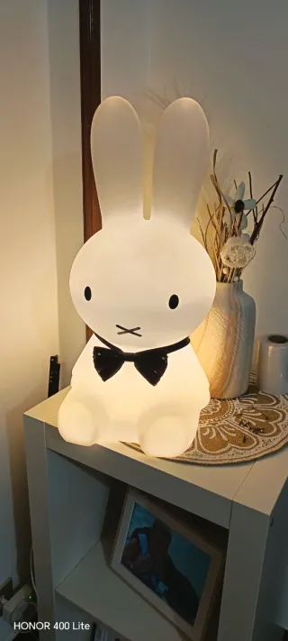 Lámpara Conejito Miffy Luz Regulable