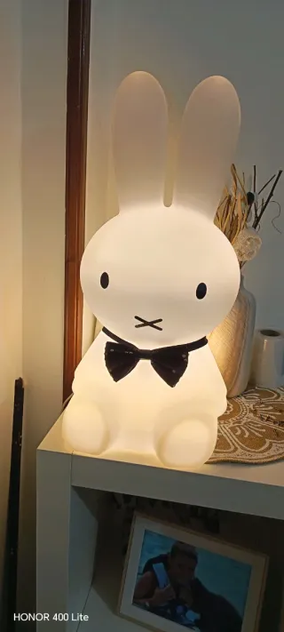 Lámpara Conejito Miffy Luz Regulable