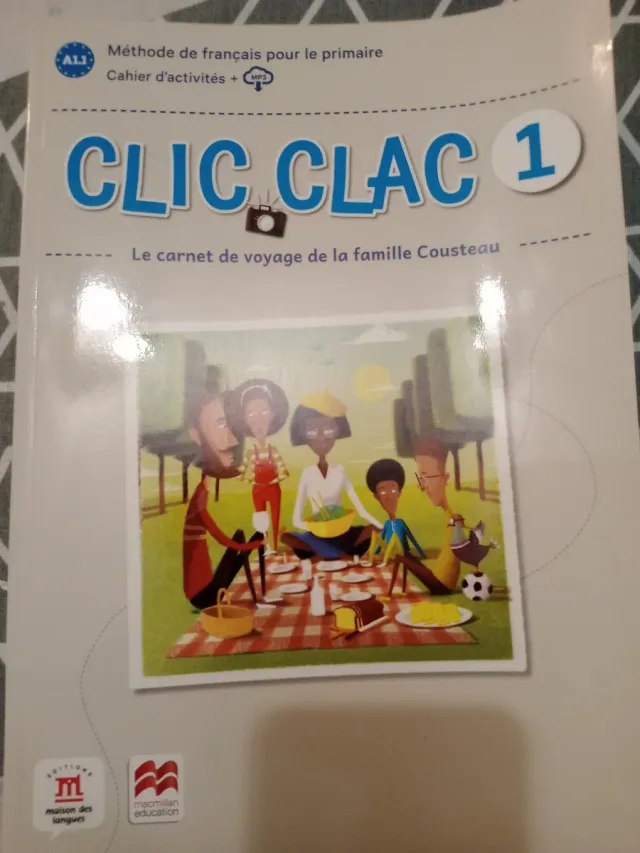 Clic Clac 1 Éd. Macmillan Cahier d'activités