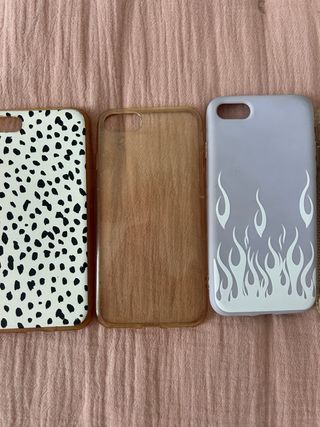 Pack 4 fundas iPhone 8